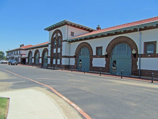 Santa Fe Railroad Depot and Harvey House